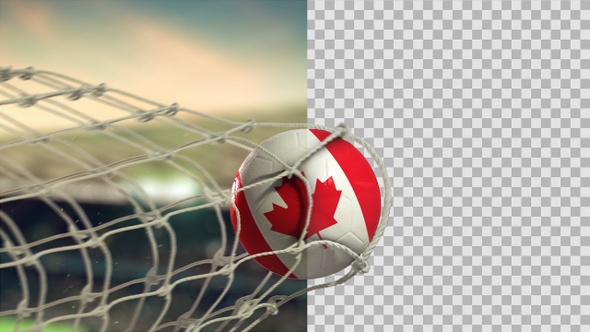 Soccer Ball Scoring Goal Day - Canada