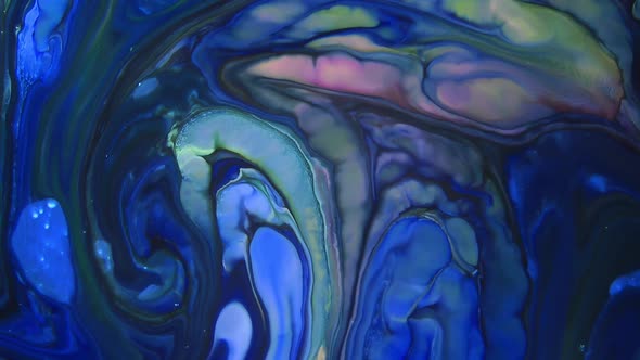 Psychedelic Cosmos Paint Texture  alt