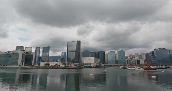 Timelapse of Hong Kong city alt