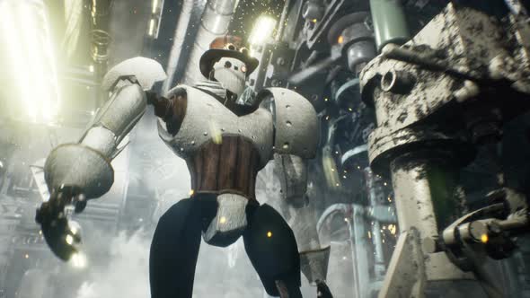 An Old Vintage Robot alt