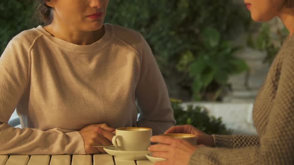 Crying Woman Blaming Friend for Betrayal, Meanness and Envy in Friendship alt