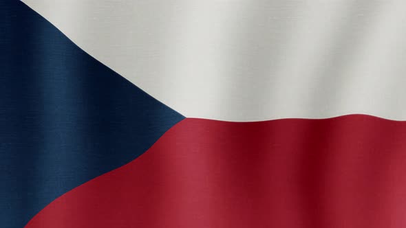 The national flag of Czech