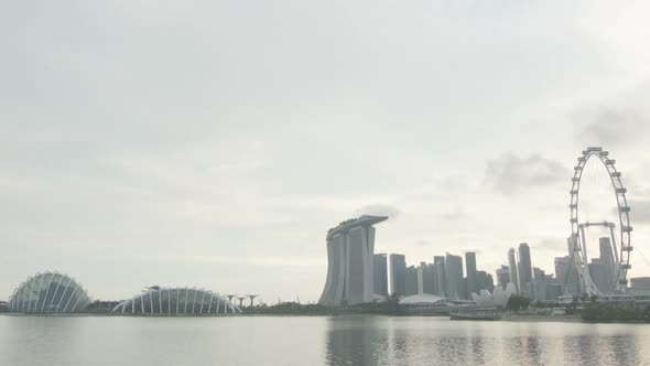 Sunny Singapore City Timelapse alt