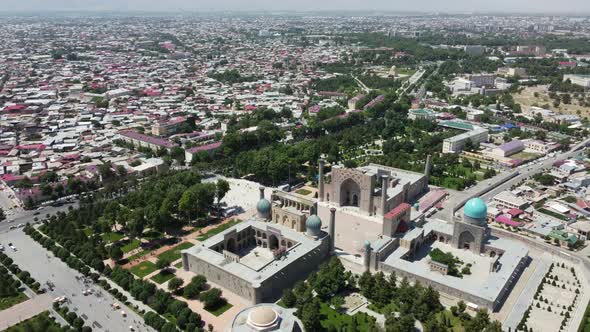 Flying over Samarkand alt