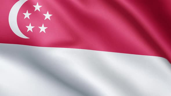 Flag of Singapore | UHD | 60fps alt