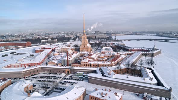 Winter Saint Petersburg Russia
