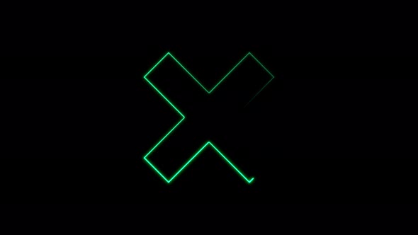 Fail Flat Animated Icon. 4k Animated Digital Currency Icon to Improve Your Project alt