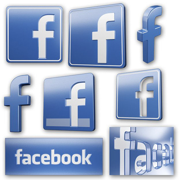 Facebook Icons and - 3Docean 3929052