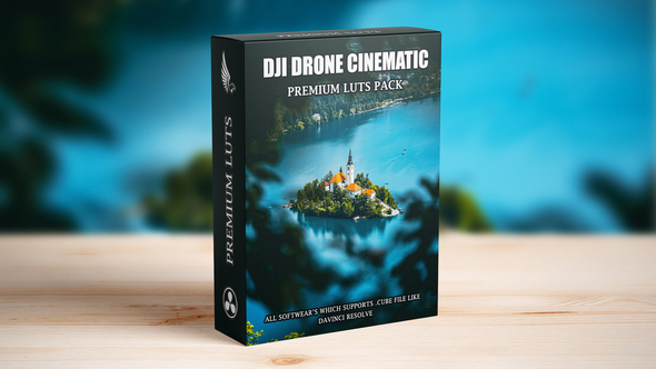 DJI Drone Cinematic Landscape Nature LUTs Pack