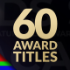 Awards Titles Pack - VideoHive Item for Sale