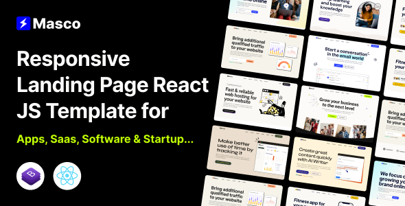 [DOWNLOAD]Masco - Saas Software Startup React Template