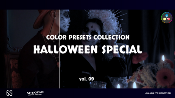 Halloween Special LUT Vol. 09 for DaVinci Resolve