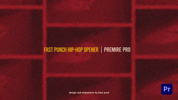 Fast Punch Hip-Hop Opener Premiere Pro