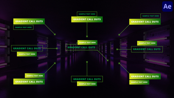 Gradient Call Outs | After Effect