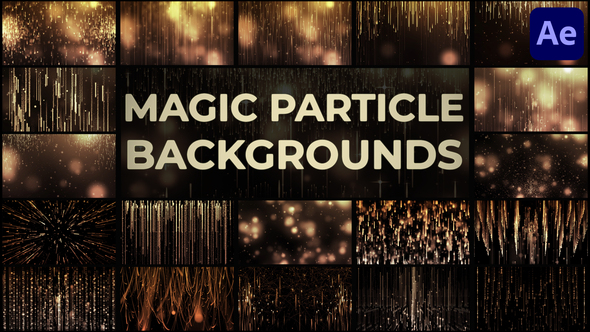 Magic Particle Backgrounds for After Effects