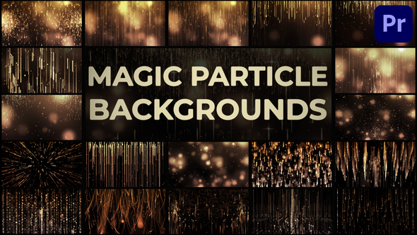 Magic Particle Backgrounds for Premiere Pro