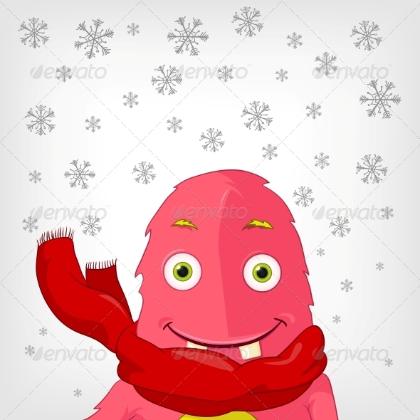 Funny Monster. - People Characters