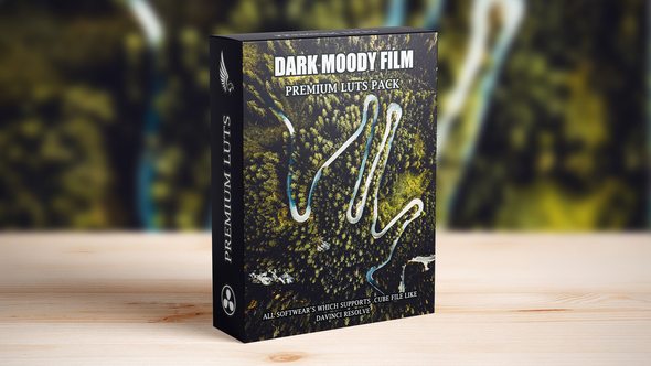 Dark Moody Nature Landscape Forest Film Look Cinematic Videography LUTs Pack