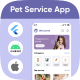 PetCare: Pet Food Stores & Services app in Flutter 3.x (Android, iOS) UI template | PetGuardian App
