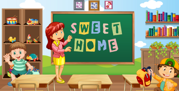 [DOWNLOAD]Sweet Home Game- Educational Game - HTML5, Construct 3