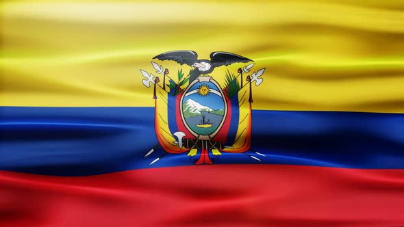 Ecuador Flag Waving alt