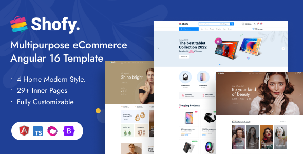 Shofy - Multipurpose eCommerce Angular 18 Template