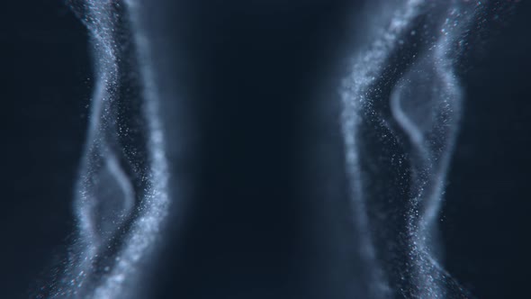 Glowing Glitter Particle Frames Dark Backgdrop alt