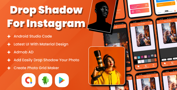 Drop Shadow For Instagram - Admob - Android App