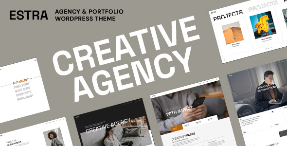 Estra – Creative Agency and Portfolio Theme