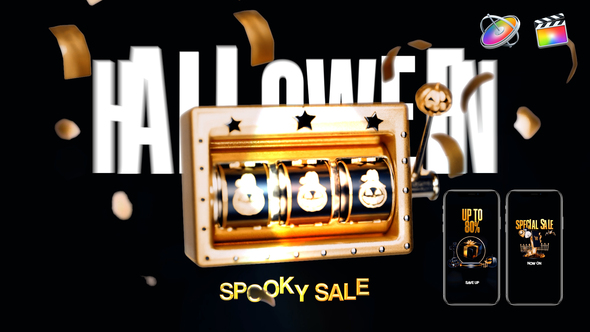 Luxury Halloween Sale Promo