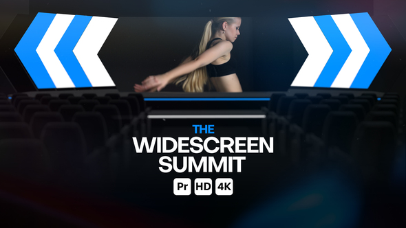 Wide Screen Summit for Premiere Pro Premiere Pro template preview