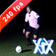 Soccer Player Kicking Ball 240fps - VideoHive Item for Sale