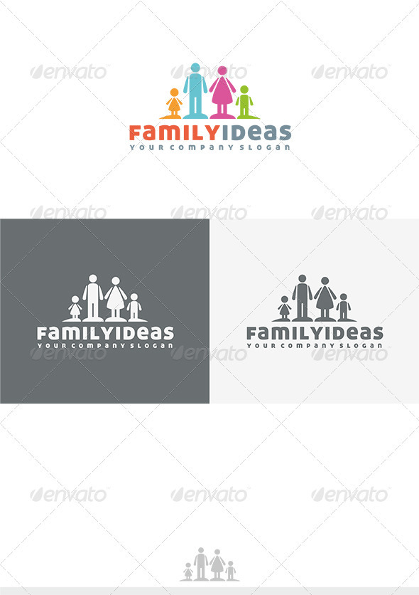 Family Ideas Logo - Humans Logo Templates