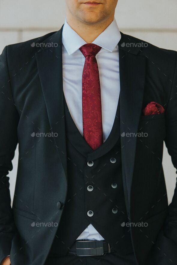 Top 181+ black suit maroon shirt best