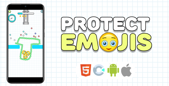 Protect Emojis - HTML5 Game - Construct 3