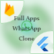 Flutter WhatsApp clone