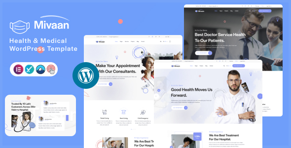 Mivaan – Health & Medical WordPress Theme