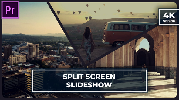 Multiscreen Opener | Split Screen Intro | Photo videogallery Slideshow | MOGRT