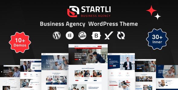 Startli – Business Consulting WordPress Theme