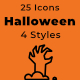 Icon Set Halloween