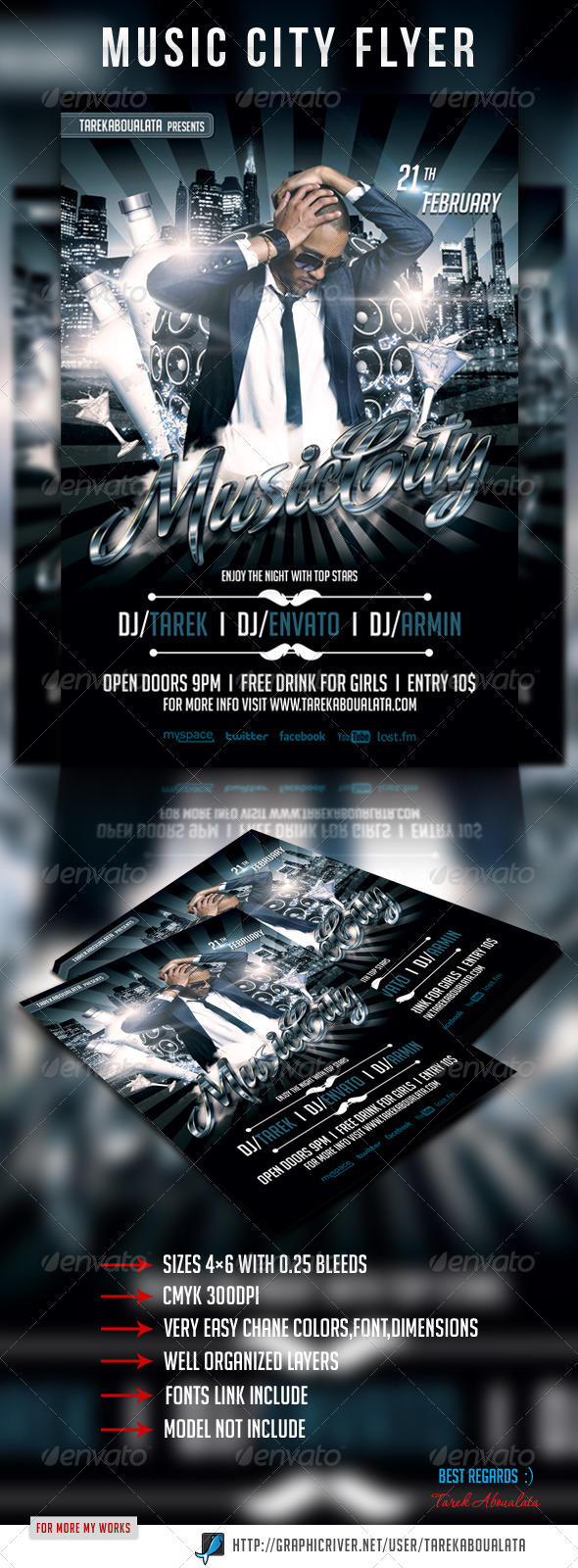Music City Flyer - Clubs & Parties Events