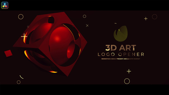 3d Art Colorful Logo Opener 0.2