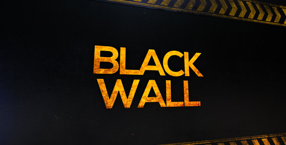 Black Wall - VideoHive 3932749