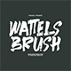Wattels Brush Handmade Font