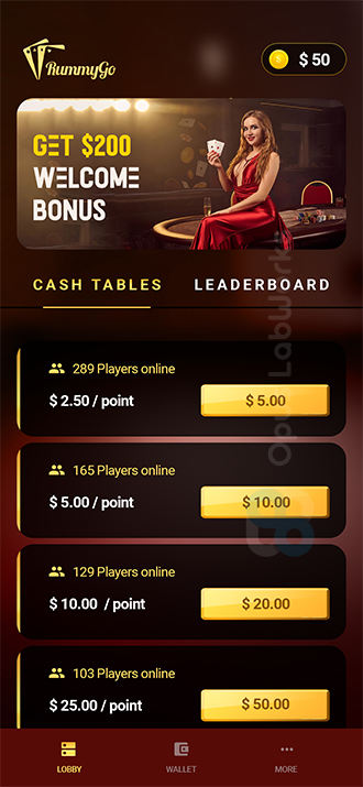 2 App Template, Online Rummy Gaming App, Multiplayer Rummy Card Game  IONIC App