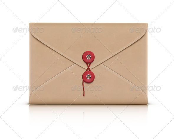 manila envelope - Objects Vectors