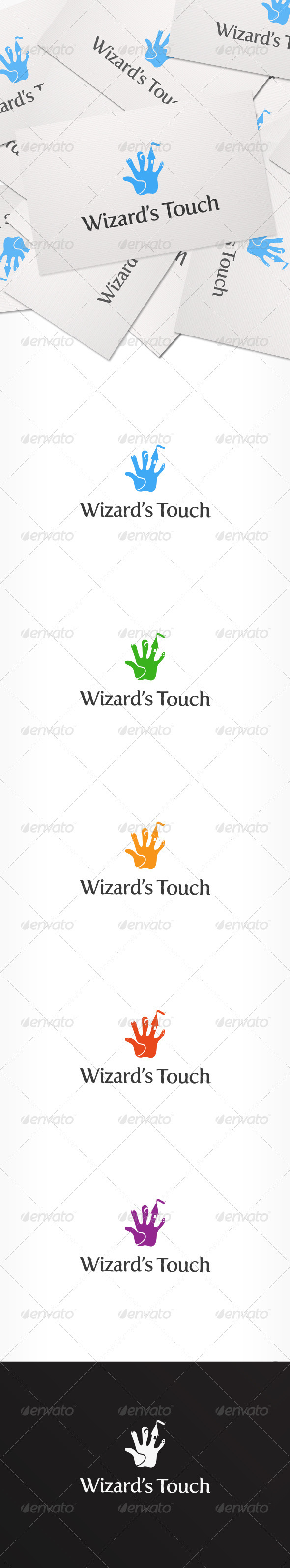 Wizard’s Touch Logo - Logo Templates