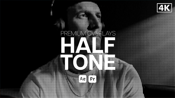 Premium Overlays Halftone Elements template preview