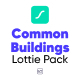 Common Building Icons Lottie Pack - VideoHive Item for Sale