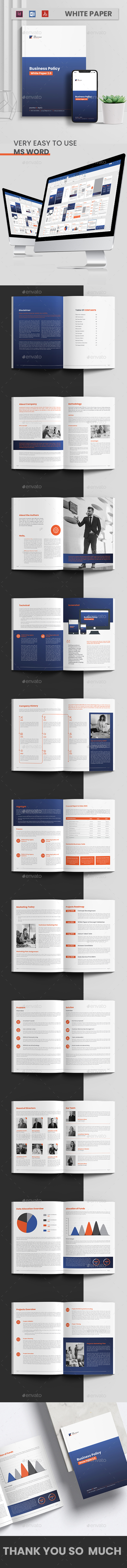 White Paper | Indesign & Ms Word